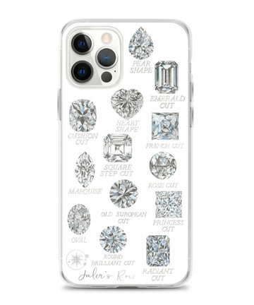 Diamond Shapes with Names Phone Case