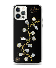 Gold & Diamond Charm Bracelet Phone Case