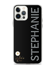 Black Diamond Name Phone Case