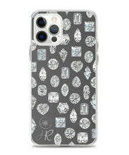 Linen Diamond Shapes Phone Case