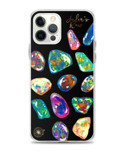 Opals with Black Background Phone Case