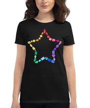 Rainbow Gemstone Star Tee