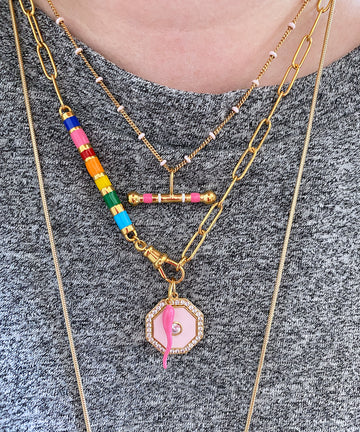 Enamel Bar Charm