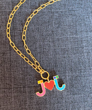 Double Initial Necklace