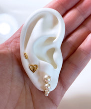 Triple Beaded Stud