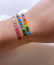 Enamel Bar Bracelet