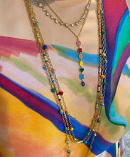 Beaded Enamel Layering Chain