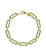 Enamel Link Bracelet