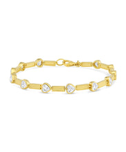 Zirconia Link Bracelet