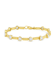 Zirconia Link Bracelet