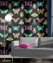 Jeweled Butterflies & Bug Wallpaper