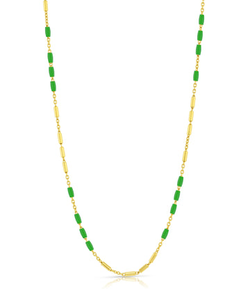 3+1 Alternating Enamel Baby Barrel Chain