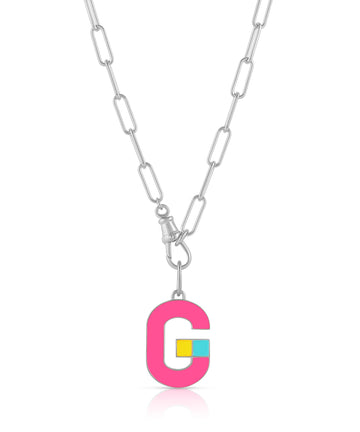 Medium Paperclip Chain with Swivel Clasp