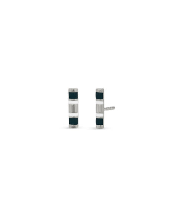 Half Round Enamel Bar Stud