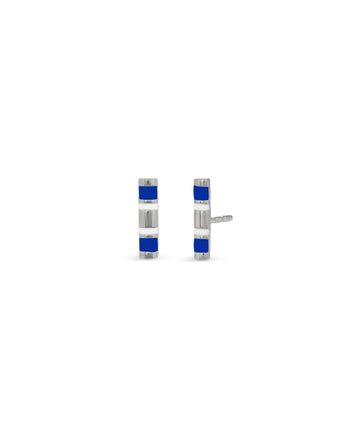 Half Round Enamel Bar Stud