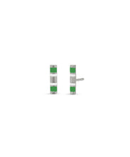 Half Round Enamel Bar Stud
