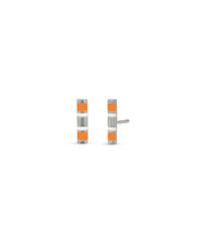 Half Round Enamel Bar Stud