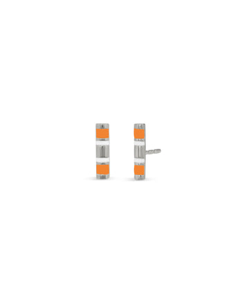 Half Round Enamel Bar Stud