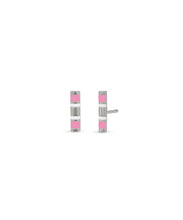 Half Round Enamel Bar Stud