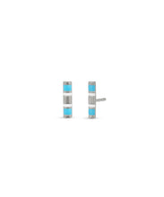 Half Round Enamel Bar Stud