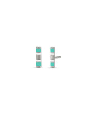 Half Round Enamel Bar Stud