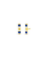 Half Round Enamel Bar Stud