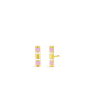 Half Round Enamel Bar Stud