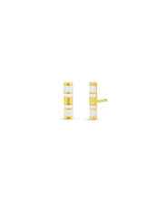 Half Round Enamel Bar Stud