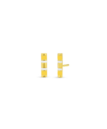 Half Round Enamel Bar Stud