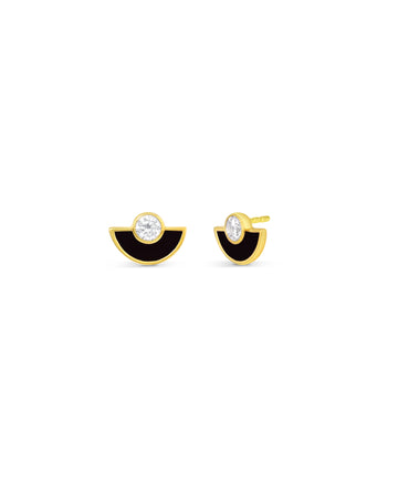 Enamel Fan Stud