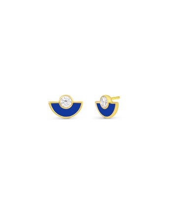Enamel Fan Stud