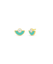 Enamel Fan Stud