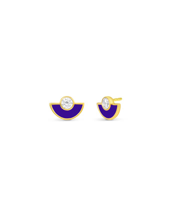 Enamel Fan Stud