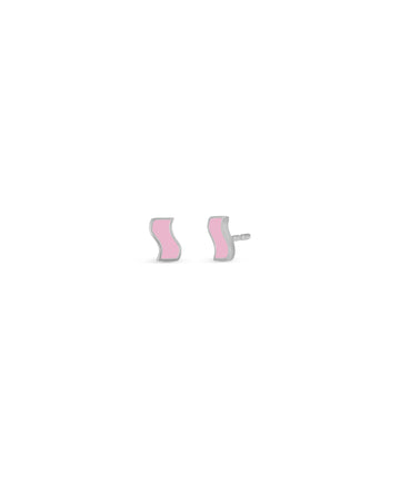 Small Enamel Ric Rac Stud