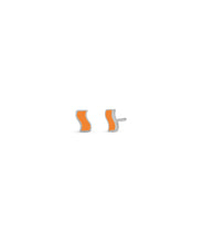 Small Enamel Ric Rac Stud