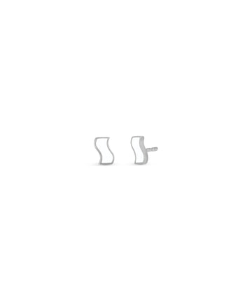Small Enamel Ric Rac Stud