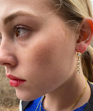 Topaz Drop Earrings