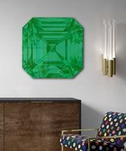 Emerald on Acrylic
