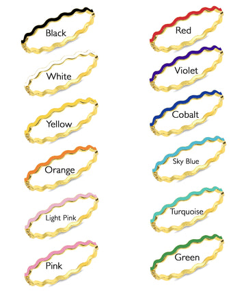 Ric Rac Enamel Band