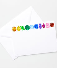 Rainbow Gemstone Stationery