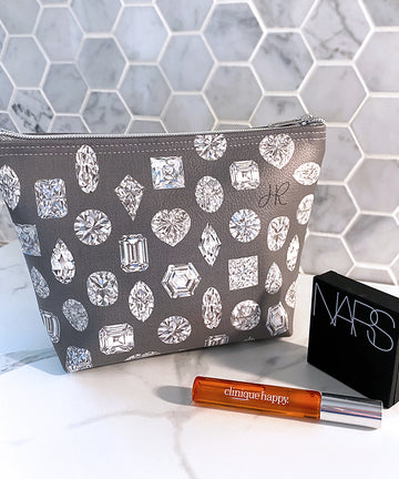 Diamond Makeup Bag