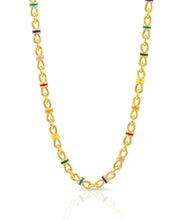 Figure 8 Enamel Chain Necklace