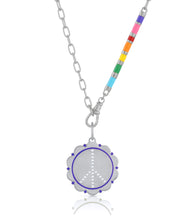 Zirconia & Enamel Peace Charm
