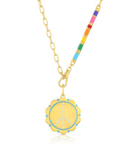 Zirconia & Enamel Peace Charm