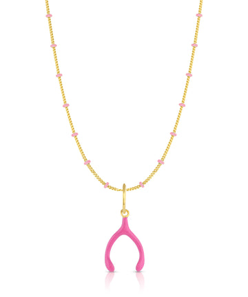 Wishbone Charm