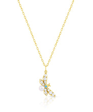 Zirconia & Turquoise Bug Charm