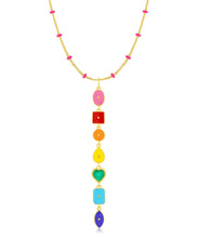 ROYGBV Shapes Pendant