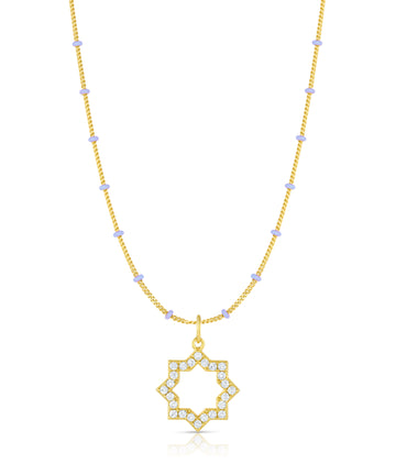 Zirconia Star Charm