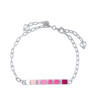 Enamel Bar Bracelet