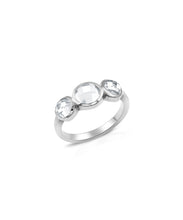 Topaz Three Stone Ring
